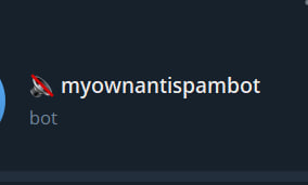 ИИ антиспам бот